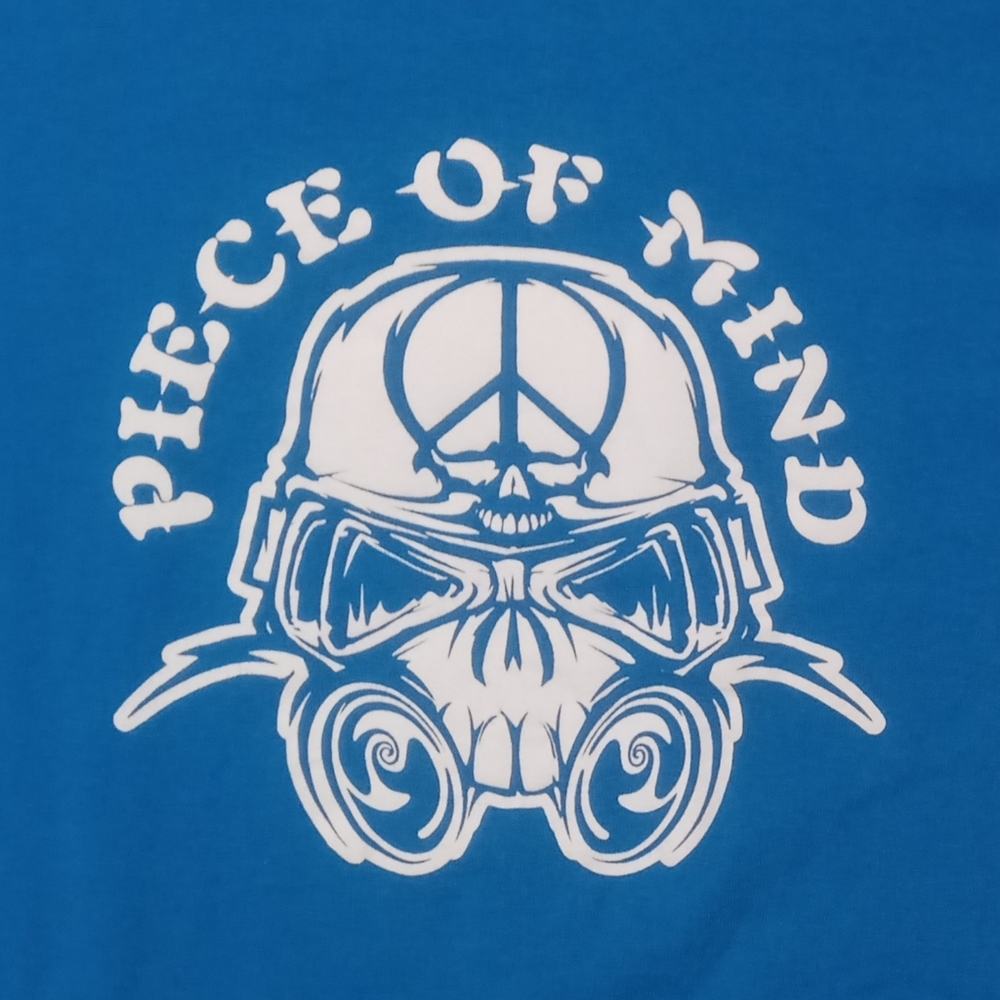 Piece of Mind Glass Shop Iron Maiden Logo t shirt